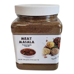 Authentic Indian Spice Blend Powder - MEAT MASALA (Pack Of 1 LB Jar) No Taste Like Home! From FIJI Flavor