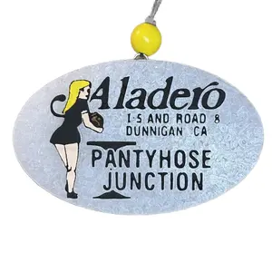 Aladero Truck Stop Cafe old school. - Vintage Trucking design for a car freshener