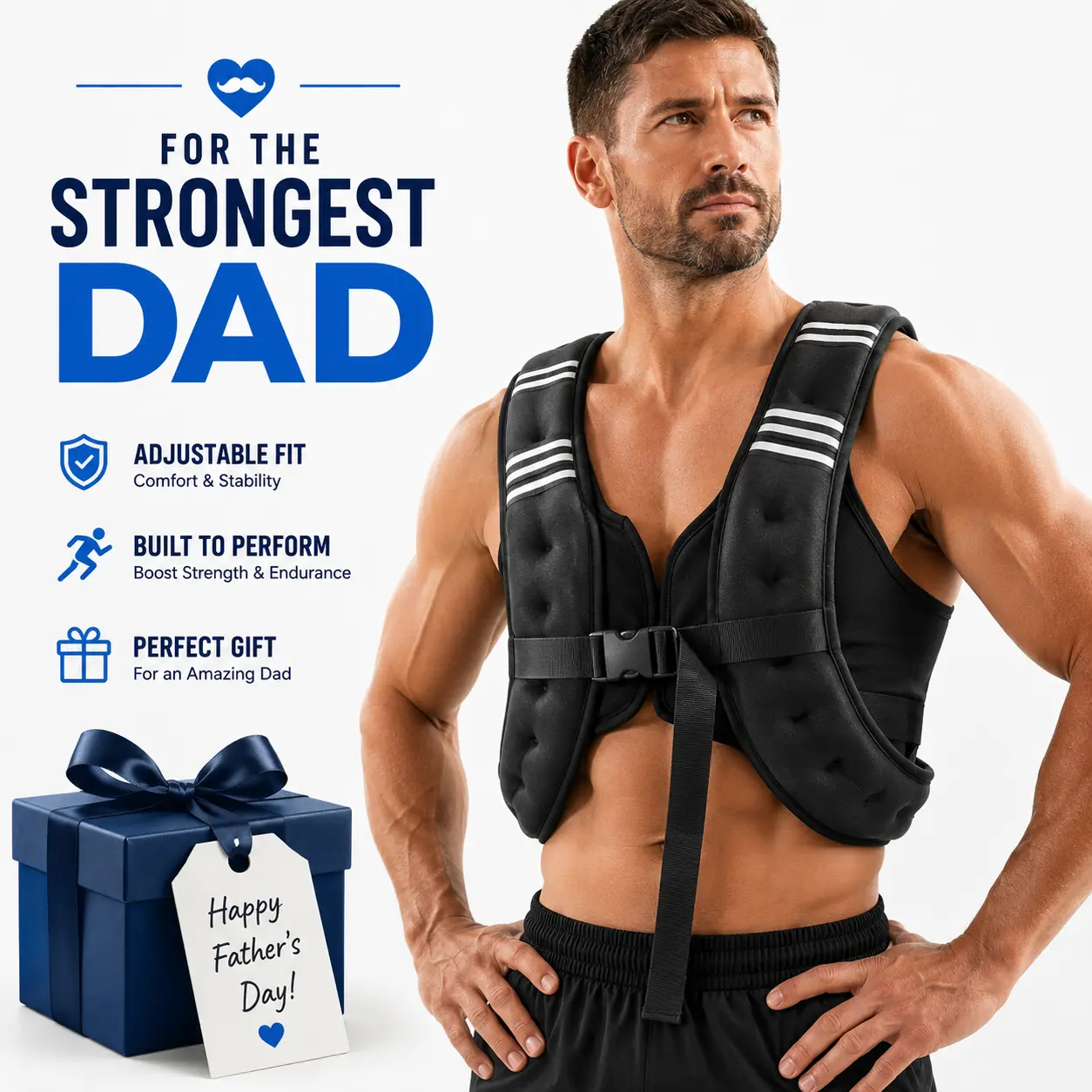 【SummerVibes】Weighted Vest for Men  Women 10lb/12lb/15lb/18lb – Adjustable Workout Vest for Walking Running  Rucking Strength Training Vest with Phone Pocket Reflective Straps  Comfortable Fit