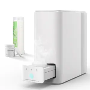 CRILEAL Modern Eco-Friendly Bathroom Hot Towel Dispenser & Warmer, 55°C (131°F) Smart Machine with 5s Instant Heating, Pop-Out Drawer, 20 Disposable Drying Towels for Skin Care