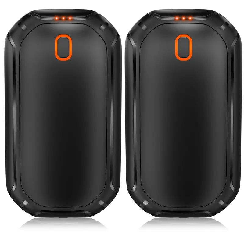 [Live]-Fulog 2 Pack Magnetic Hand Warmers, 12H Long-Lasting Rechargeable Warmth, Double-Sided Heating,Pocket-Sized Electric Hand Warmers for Winter Outdoors, Camping, Hunting, Perfect Gift Christmas,Thanksgiving Day
