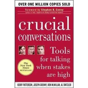 USED Book - Crucial Conversations: Tools for Talking When Stakes are High by Kerry Patterson (Paperback) - english