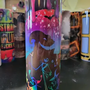 nightmare before Christmas oogie boogie tumbler