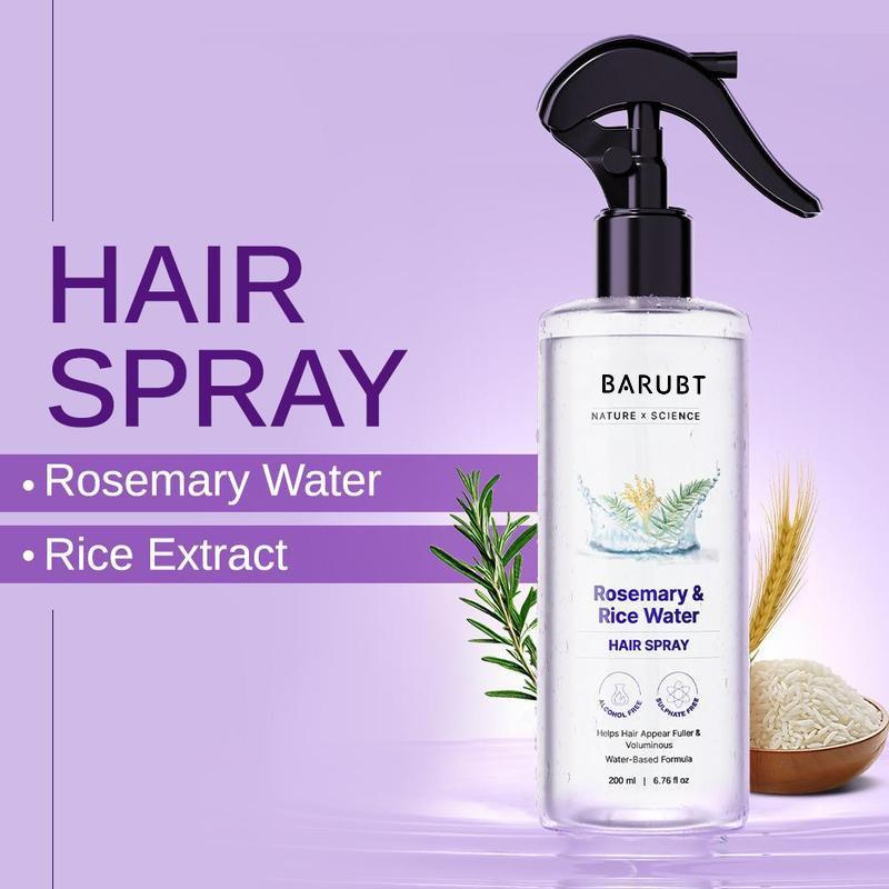Rosemary Water Spray, Plant Extract, Helps Reduce Hair Loss, Nourish Hair, Smoothing Hair Care Spray
