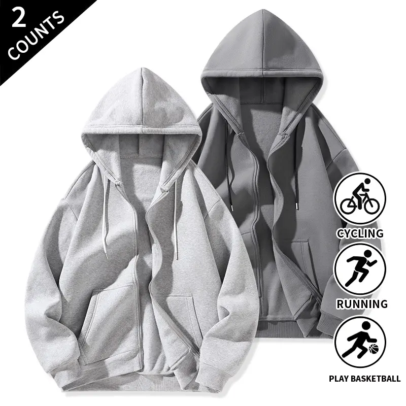 Light gray + dark gray
