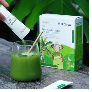 DALA HOUSE PENNYWORT-GREENBEAN POWDER BỘT RAU MÁ ĐẬU XANH 7.5 OZ