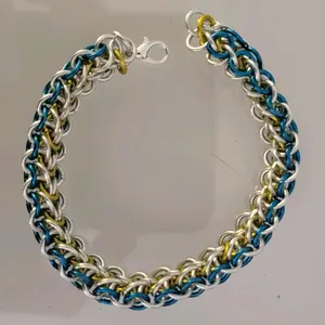 Handmade Spinal Elf Weave Chainmaille Bracelet