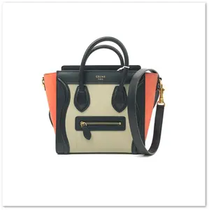 Pre-owned Celine AS Shown Tote Bags sh 1602 Nano Luggage leather handbag 26.04.22