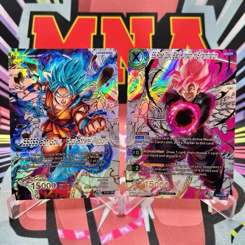 SSB Son Goku & Goku Black Rose Link Cards - 2 Card Pack - TikTok Shop