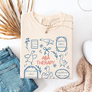 ABA T-shirt,  Behavior Analyst tee, Behavior Therapy shirt, Mental Health Gift For Behavior Specialist ABA Tech