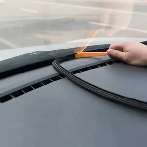 Auto Dashboard Sealing Strip Noise Sound Insulation Rubber Strips Universal for Weatherstrip Auto Accessories Car Stickers Parts