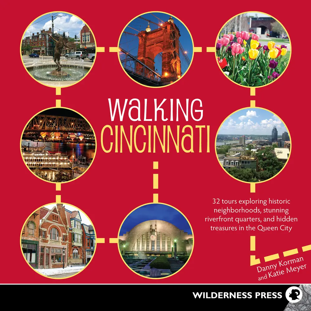 Used-Walking Cincinnati: 32 Historic Tours Exploring Cincinnati's Neighborhoods, Stunning Riverfront Quarters & Hidden Treasures by Danny Korman, Katie Meyer (English Paperback, Queen City History Book), Korman, Danny; Meyer, Katie