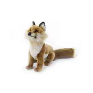 Hansa  20 in. Red Fox Sitting Plush Toys -