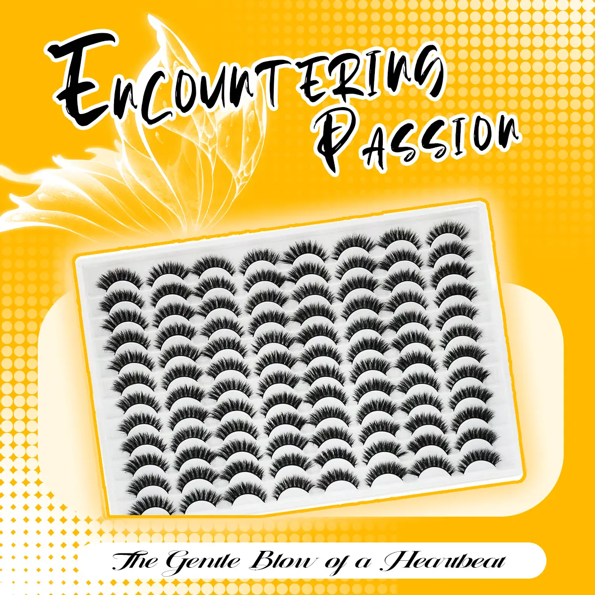 Extra Large Volume False Eyelash Extensions 48 Pairs Set D Volume Full False Lashes One Piece Full Lashes Flattering Thick Soft Slim Light False Eyelashes Natural and Beautiful Soft and Comfortable Makeup Cosmetic