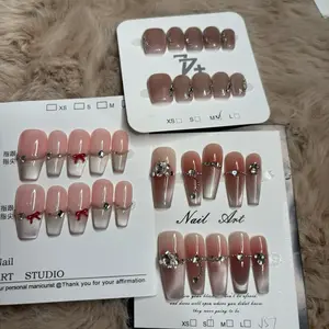 3 press on nails for $21