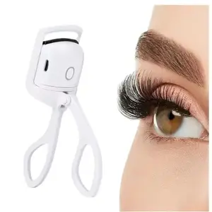 Electric Eyelash Curler USB Charging Model Fast Heating Portable Eye Lash Perm Shaping and Lasting Curling Thermal Eyelash Clip Eyelash Curlers