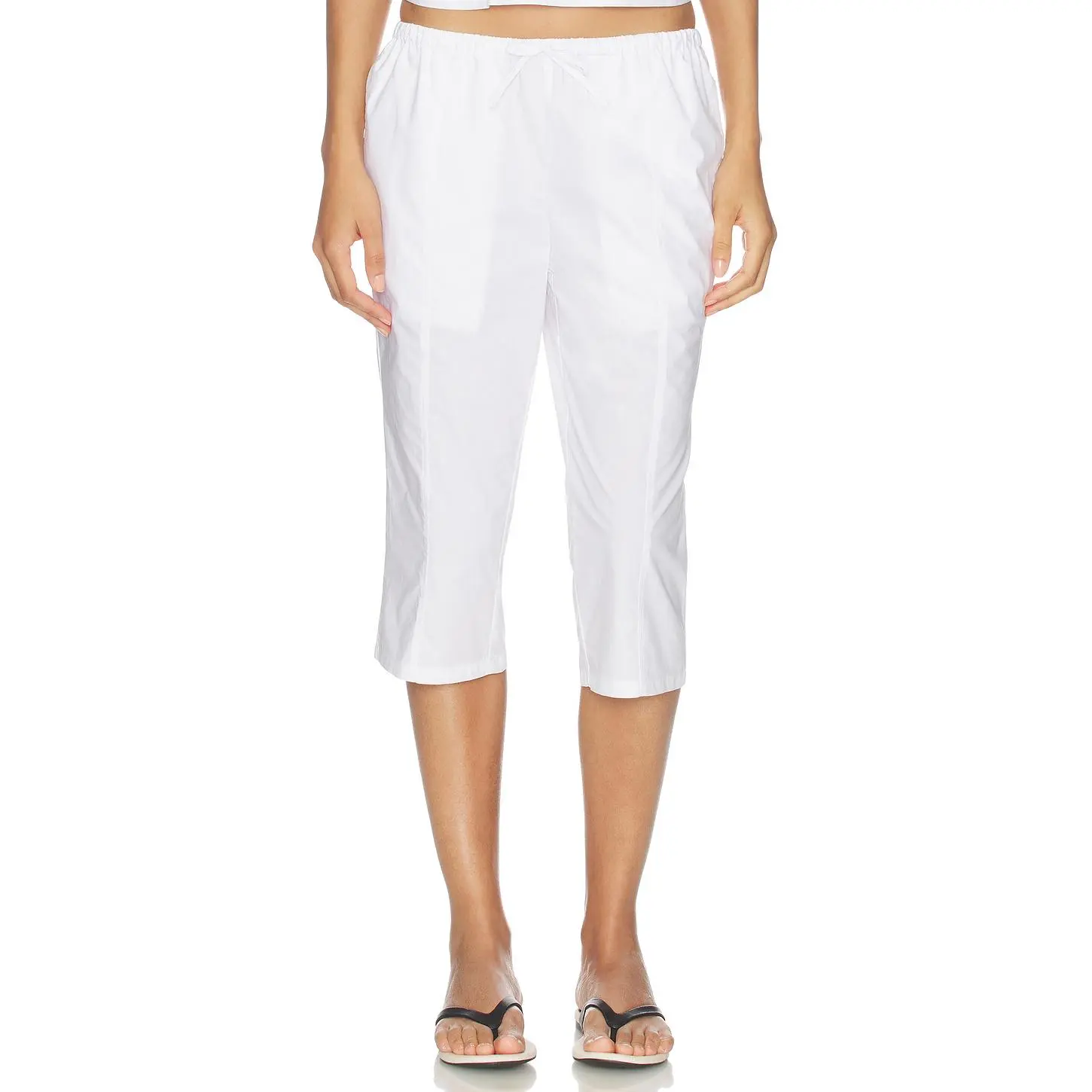WellBeing + BeingWell Syca Capri in Bright White