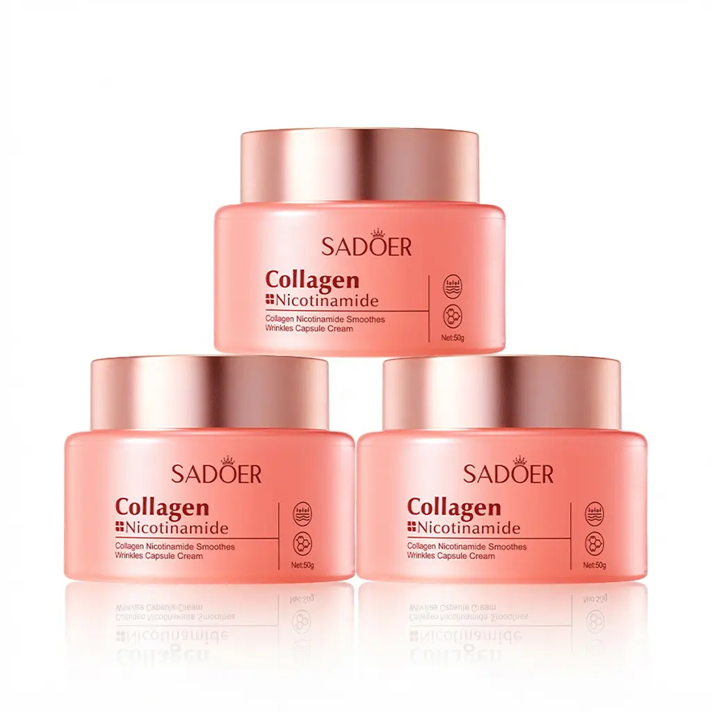 Korean Cream | Collagen & Niacinamide | Advanced Radiant & Firming Formula | Deep Hydrating K-Beauty Facial Care for Glowing Skin