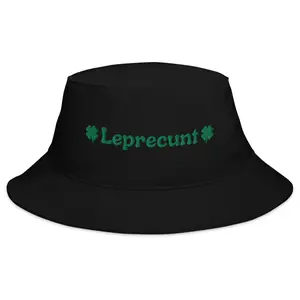 Leprecunt St. Patrick's Day Bucket Hat