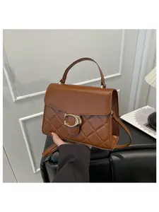 2026 New Women's Small Square Bag High Quality Solid Color Minimalist Versatile Commuter Crossbody Shoulder Bag
