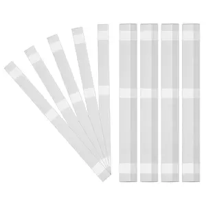 50 Pcs Glue Strips with Mesh Backing, 0.98 inches/25mm Hot Melt Adhesive Glue Strips, Binding Tape for Book Binding Repair with 86-100 Sheet Capacity