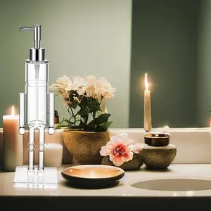 Nutcracker Soap Dispenser, Home Decor Hand Soap Bottle, Kitchen Bathroom Countertop Ornament Holiday Gift，Christmas Style Hand Soap Bottle Creative Ornament