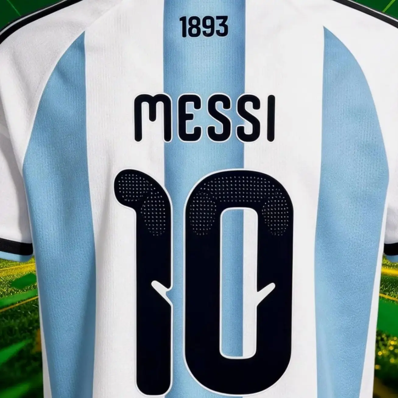 Messi 2026 10# Home Short Long Sleeve Soccer Jersey Fans Version Breathable Shirt