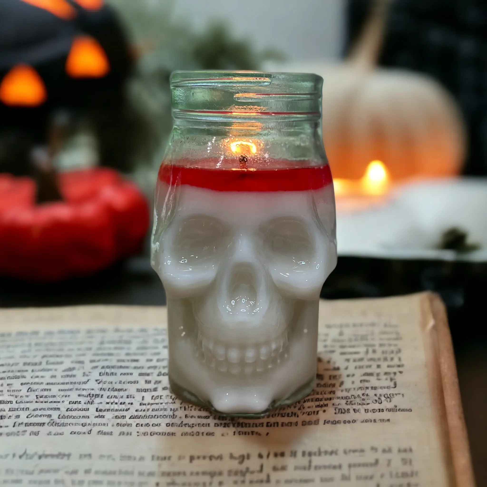 Skull Soy Candle Surprise