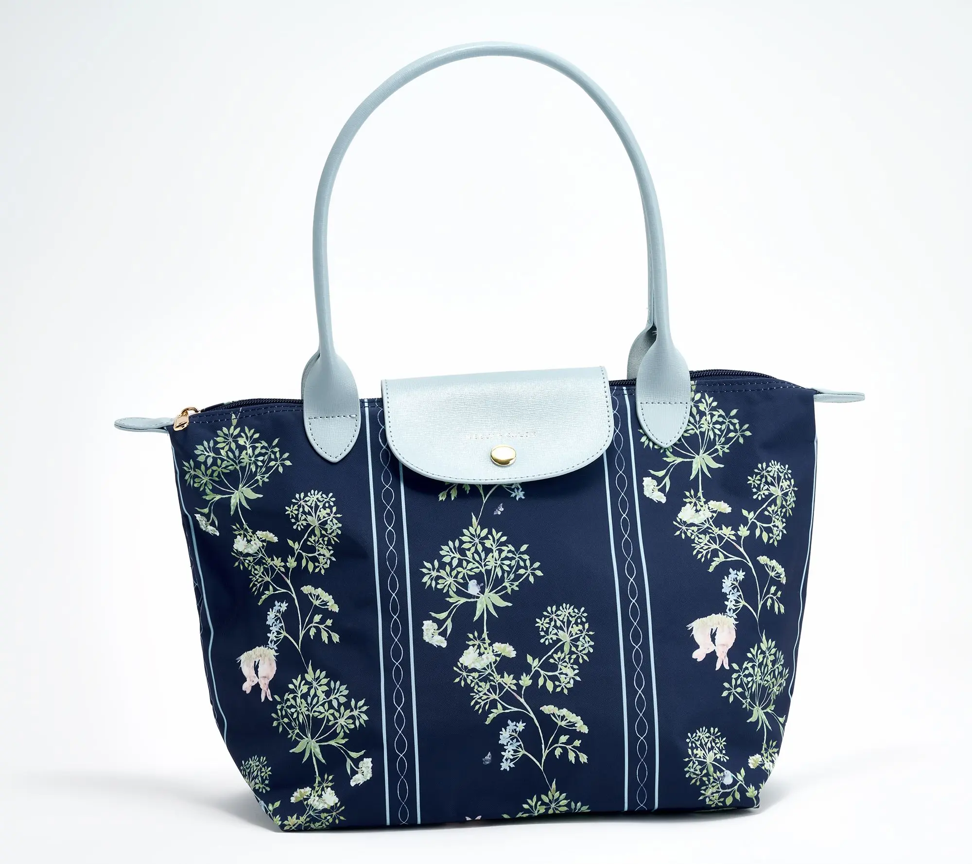 Neely & Chloe x QVC Packable Shoulder Bag w/ Leather Trim Neely & Chloe x QVC Packable Shoulder Bag w/ Leather Trim