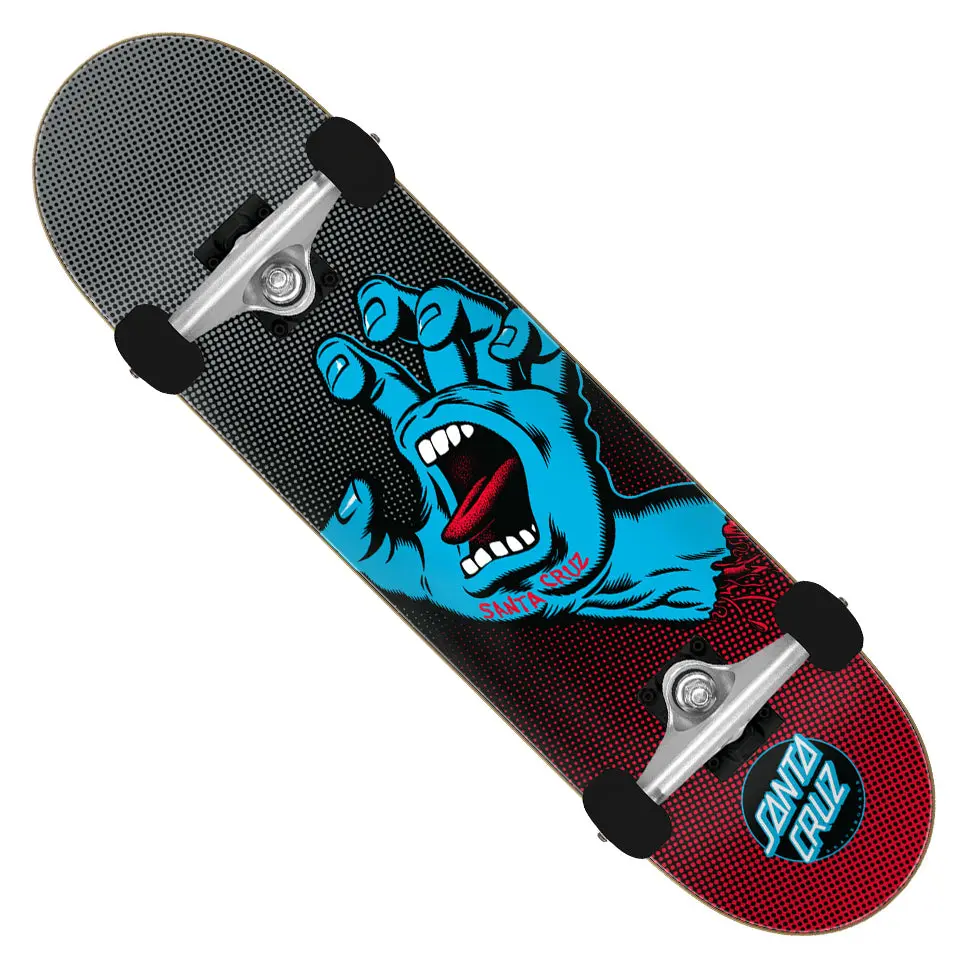 Santa Cruz Screaming Hand Fade Complete Skateboard Santa Cruz Screaming Hand Fade Complete Skateboard