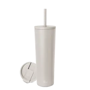 Simple Modern 28oz Classic Insulated Tumbler with Straw and Flip Lid - Reusable Stainless Steel Water Bottle