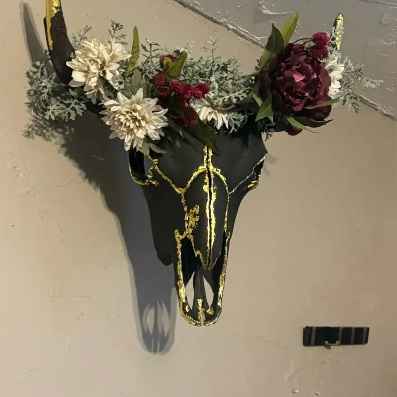Bison Skull wall decor
