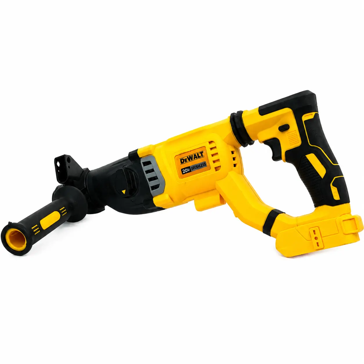 DEWALT DCH263 MAX 20V MAX Brushless SDS Rotary Hammer - High Impact 3.0J Power Drill, 2.7kg Weight, for Concrete Work, Industrial Power Tool (Batteries: None)