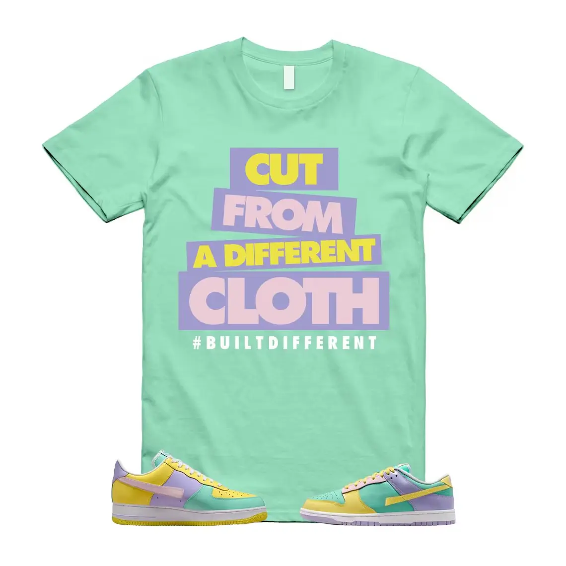 Dunk Easter Emerald Rise Yellow Pulse Hydrangeas White Pink Foam 2026 Low T Shirt Match CLOTH Unisex Streetwear