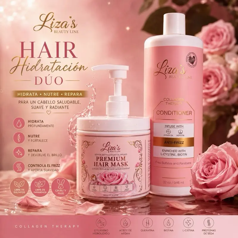 Liza’s Beauty Line Hair Hydration Duo, Haircare