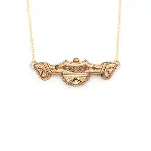 Edwardian Bar Pin Necklace