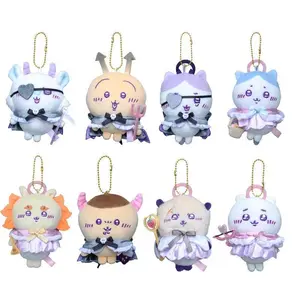 Chiikawa Cute Angel Devil Plush Doll Jiikawa Xiaoba Usachi Jiyi Small Pendant Keychain Girl Bag Decoration Small Ornaments Gift