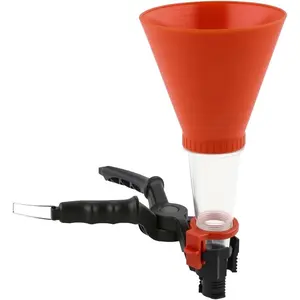 Engine Oil Funnel with Self-Locking Structure, No-Spill Anti-Leak Oil Filling Funnel, Universal  Filling Funnel Automotive Oil Change Tool for    (1PC)