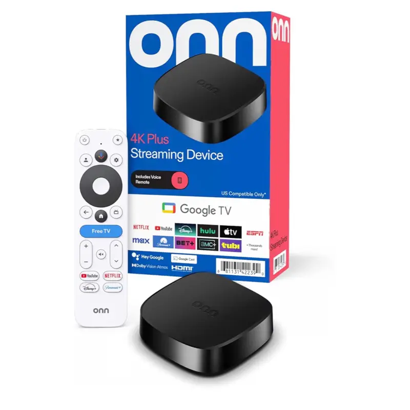 Onn Streaming Stick 4k plus Device -     Physical Item
