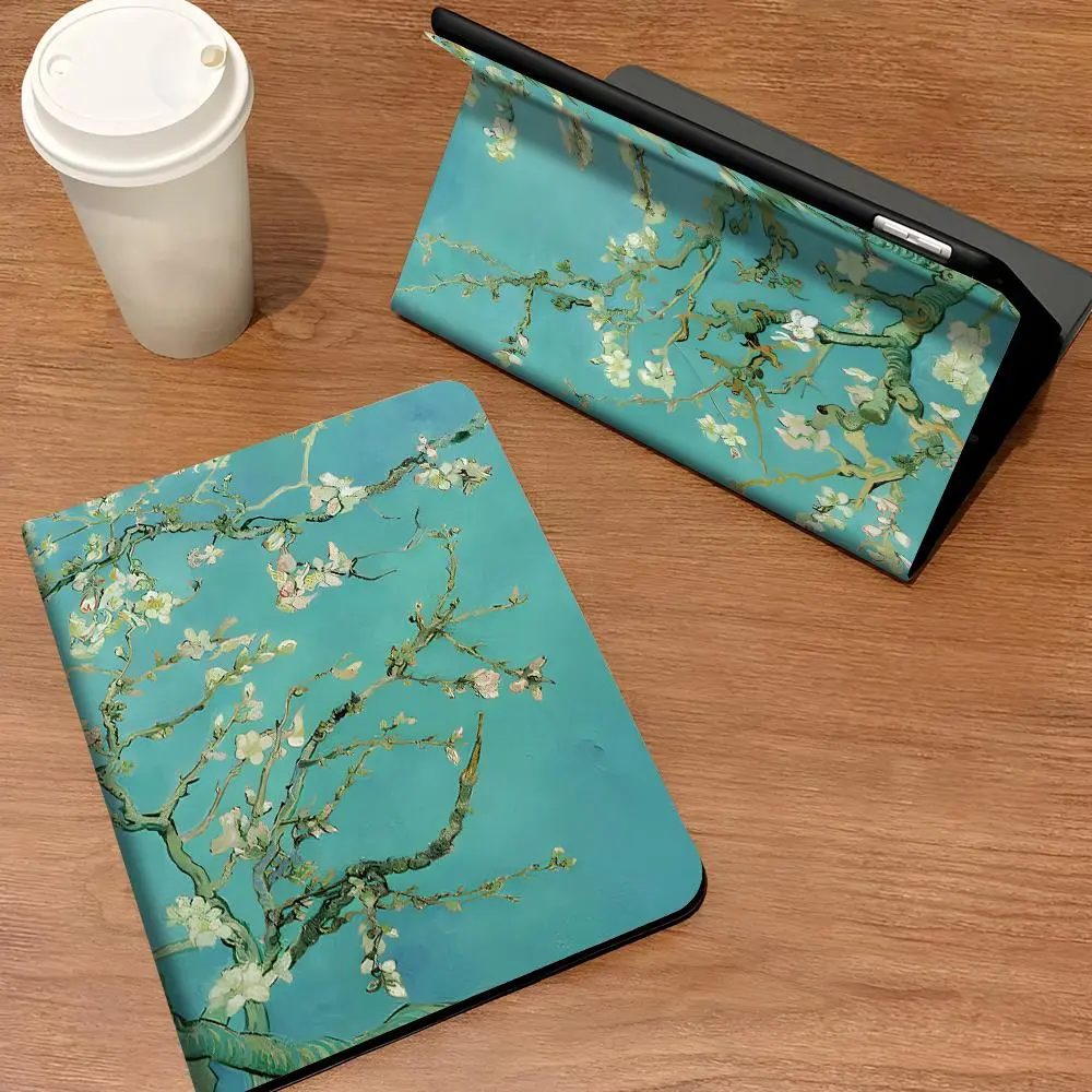 Van Gogh Pattern Tablet Case, Tablet Protective Cover with Pen Slot, Tablet Protector for iPad Pro 2022 2021 2020 2019, iPad Air 3 2 1, iPad Mini 5 4 3 2 1
