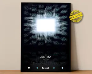 Tool Poster | AEnima Poster | Album Poster Prints | Wall Decor Posters | Album Cover | Rock Music Poster