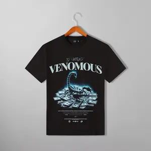 G West Oversized 100% Cotton T-Shirt  Animal (C)