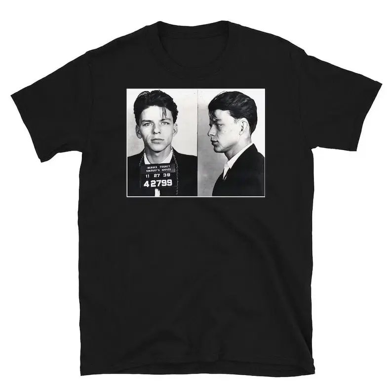 Super Combo 50 of Frank Sinatra shirt - Frank Sinatra mugshot T-shirt sizes available