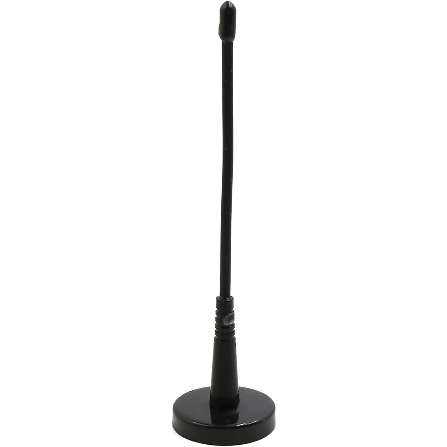 Black Magnetic Base Metal-Plastic Radio Antenna, Car Roof Mount Decorative Accessory with Specified Dimension for Trucks, Vehicles