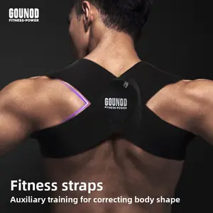 Fitness Heavy Shoulder Strap, Bench Press Shoulder Training Strap, Push Chest Straight Back Correction Strap, Open Shoulder Auxiliary Strap