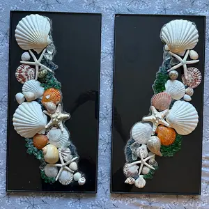 Seashells wall decor