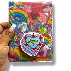 Book Beach Poppie Magsafe Phone Grip Grip, Cute Phone Holder, Kindle Accessories, Bookish Gift For Her sticky magnetic mount