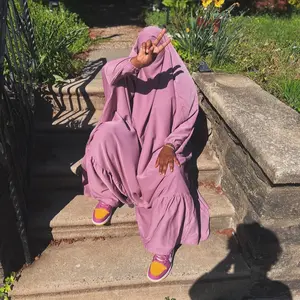 Ruffle Overhead Jilbab