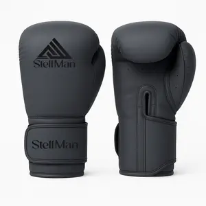 Stellman Shadow Strike Grappling Gloves-Black