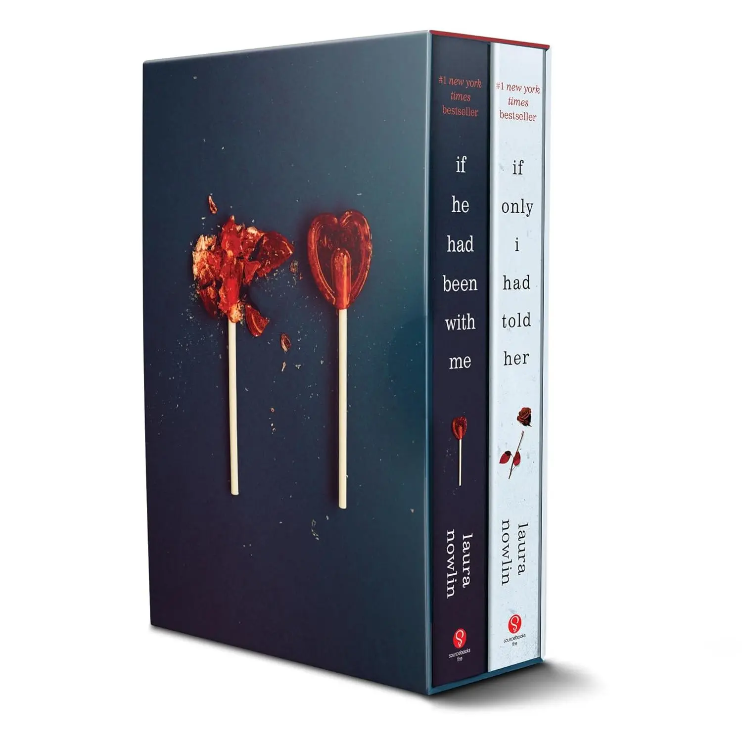 If He Had Been with Me and If Only I Had Told Her Box Set by Laura Nowlin (Paperback Book) | A Romance Lover's Pick | Romantic Comedy